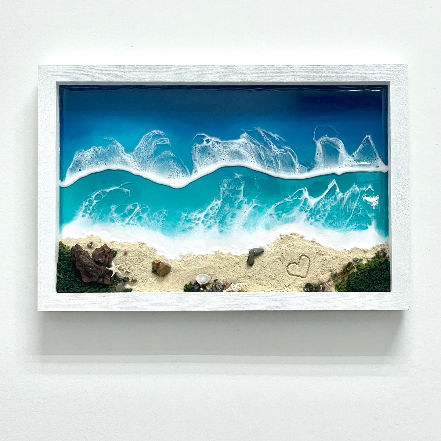 Resin Framed Decor - Ocean Frame Decor