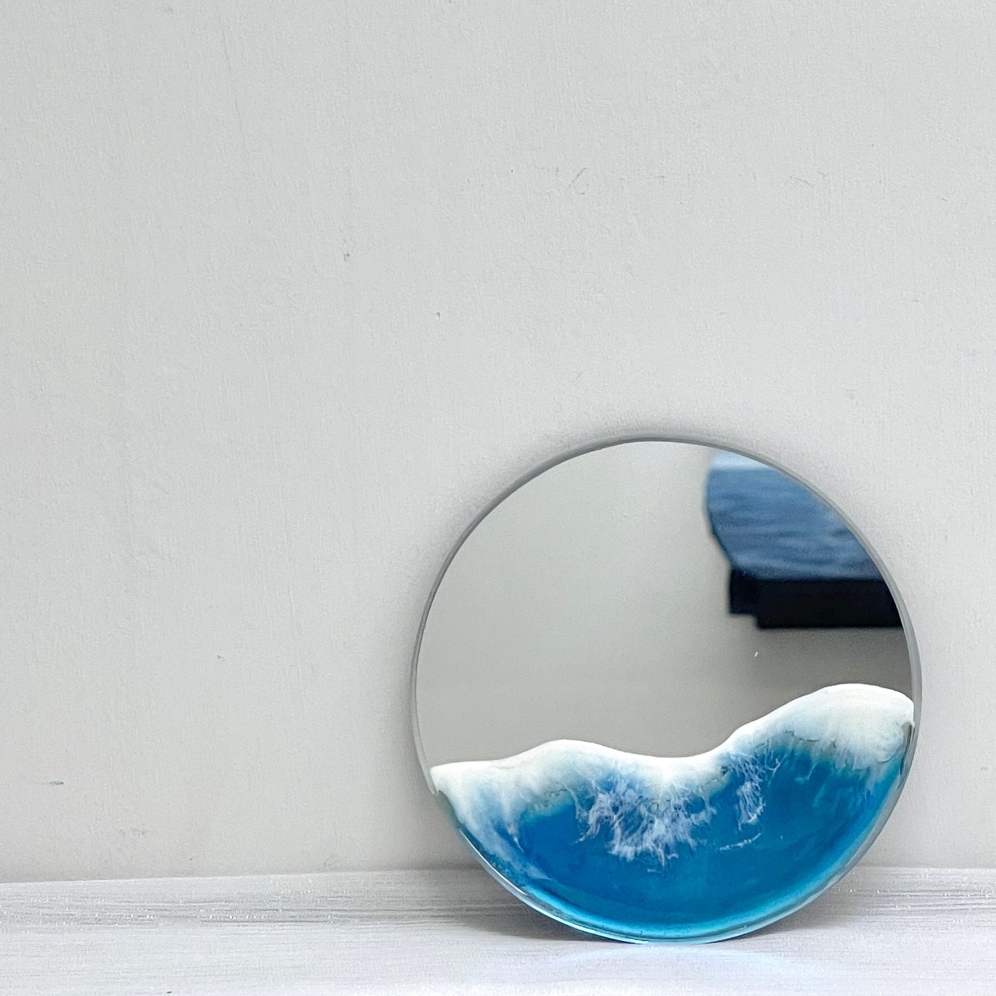 Resin Ocean Mini Mirror Magnet