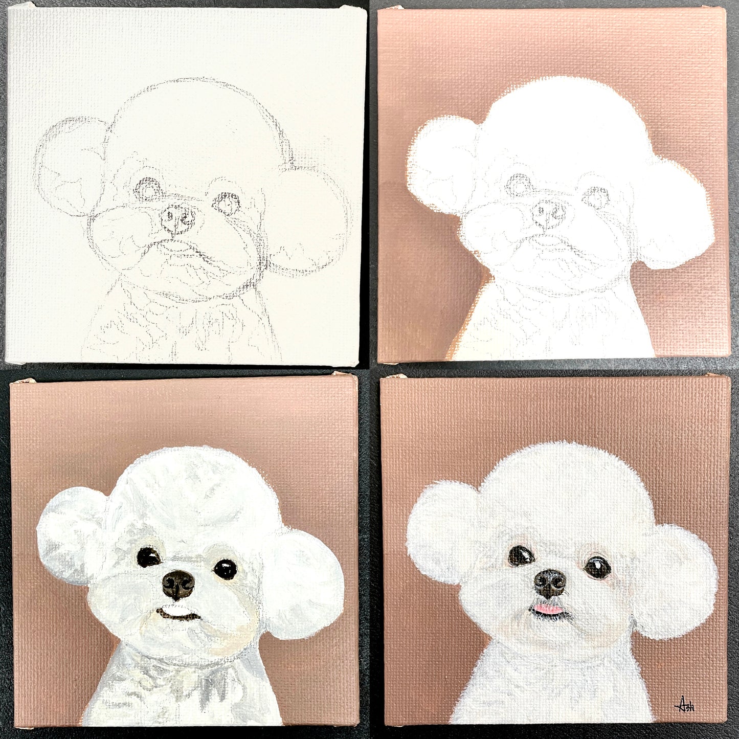 Pet Portrait - Acrylic Painting Class