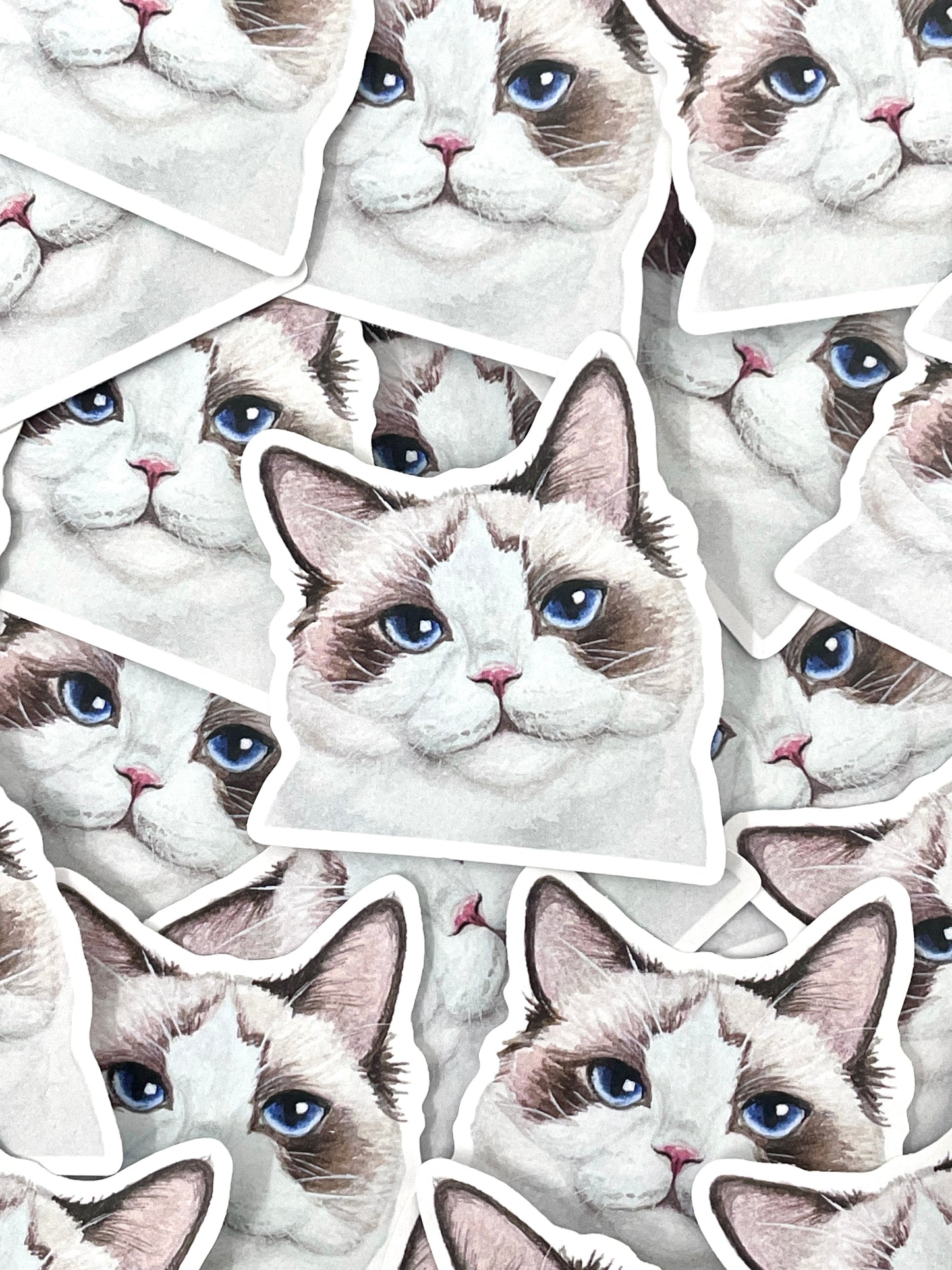 Watercolor Animal Stickers
