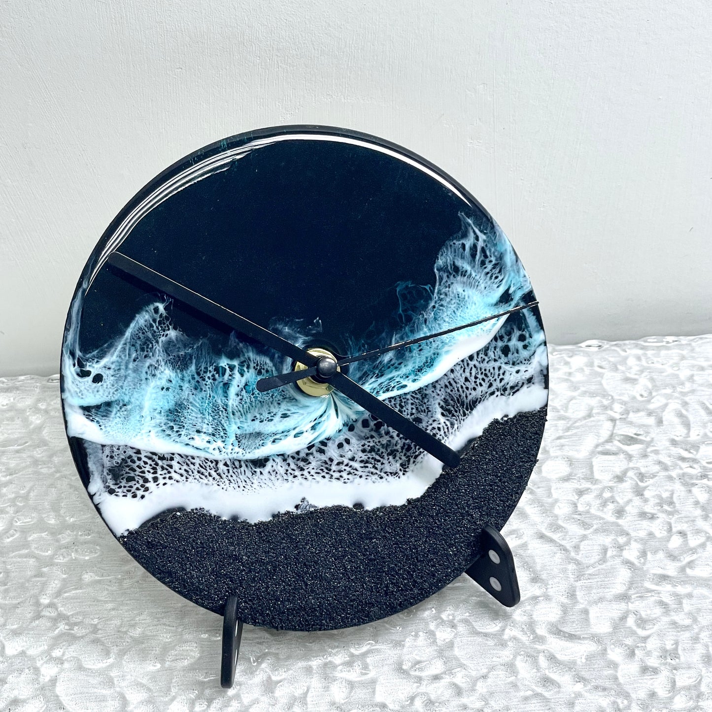 Resin Ocean Wall Clock (round)