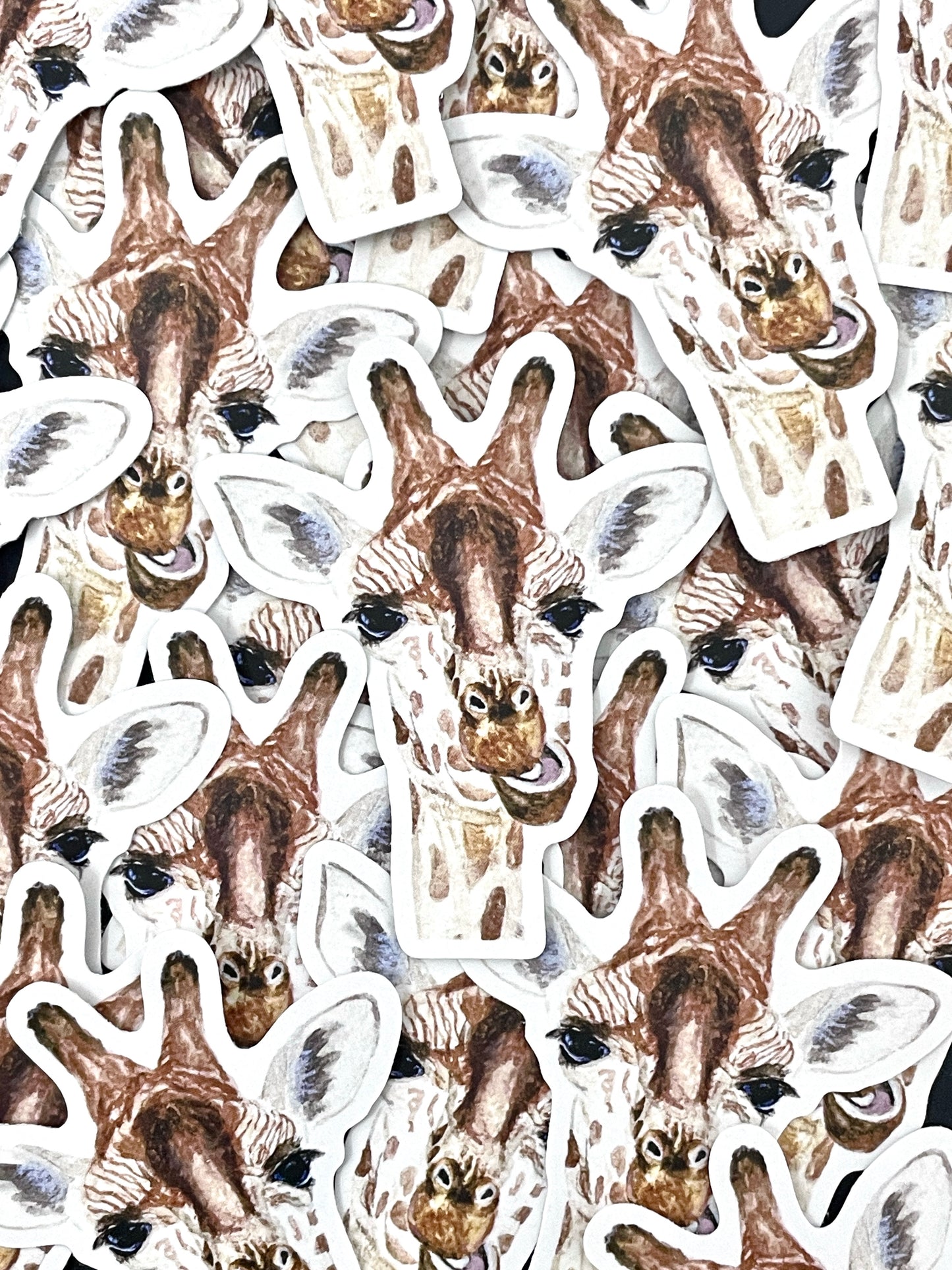 Watercolor Animal Stickers