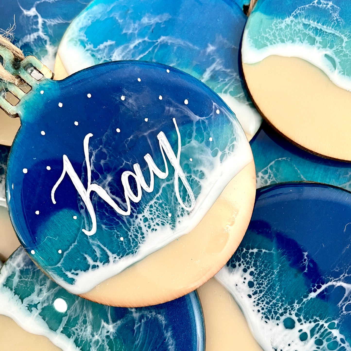 Resin Christmas Ornament