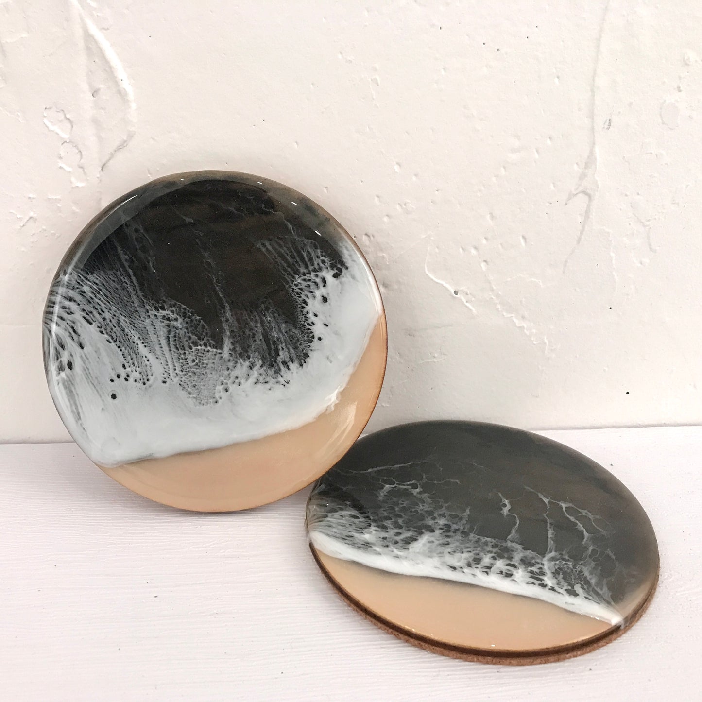 Resin ocean coaster (thin)