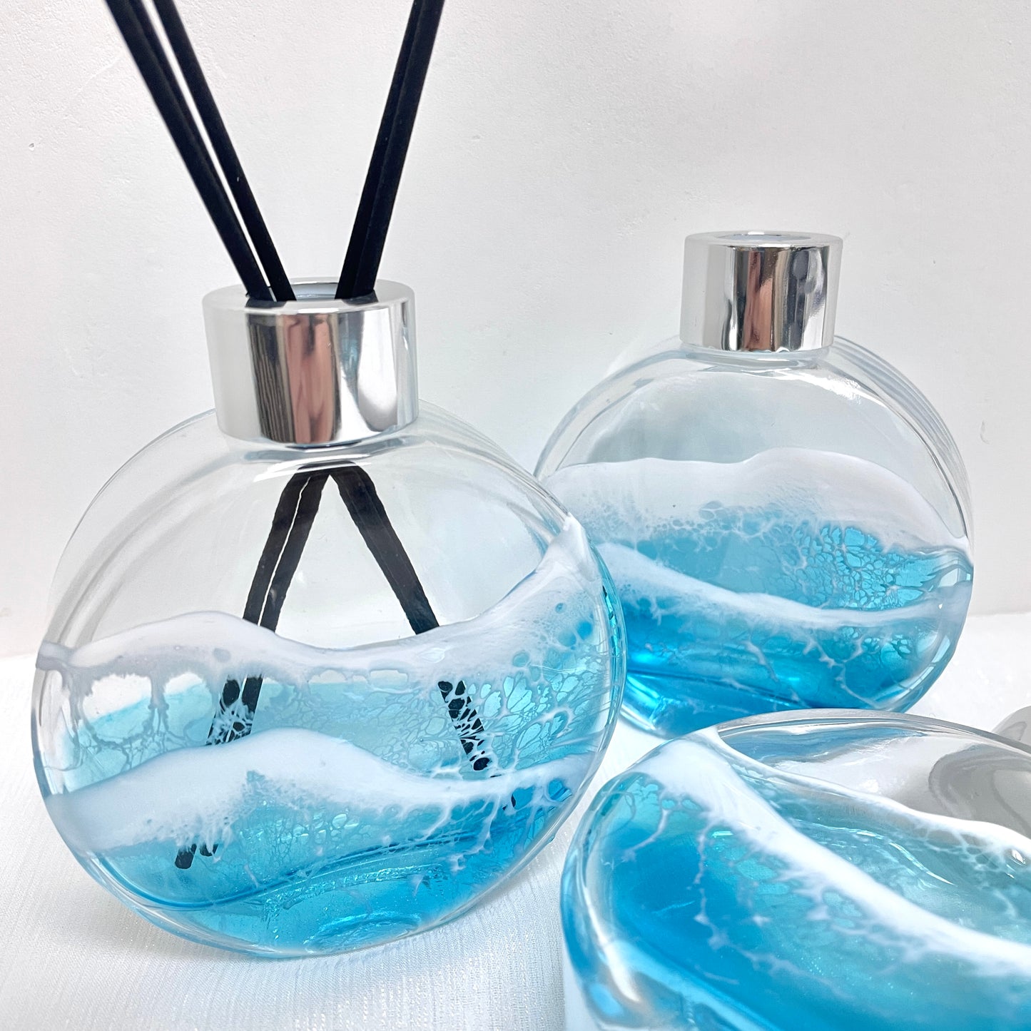 Resin Ocean Diffuser Bottle