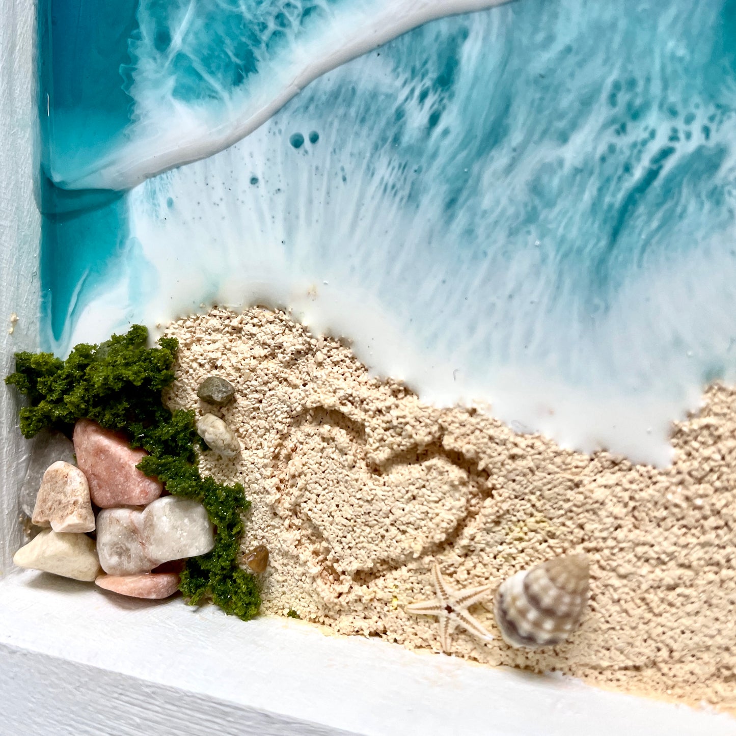 Resin Framed Decor - Ocean Frame Decor