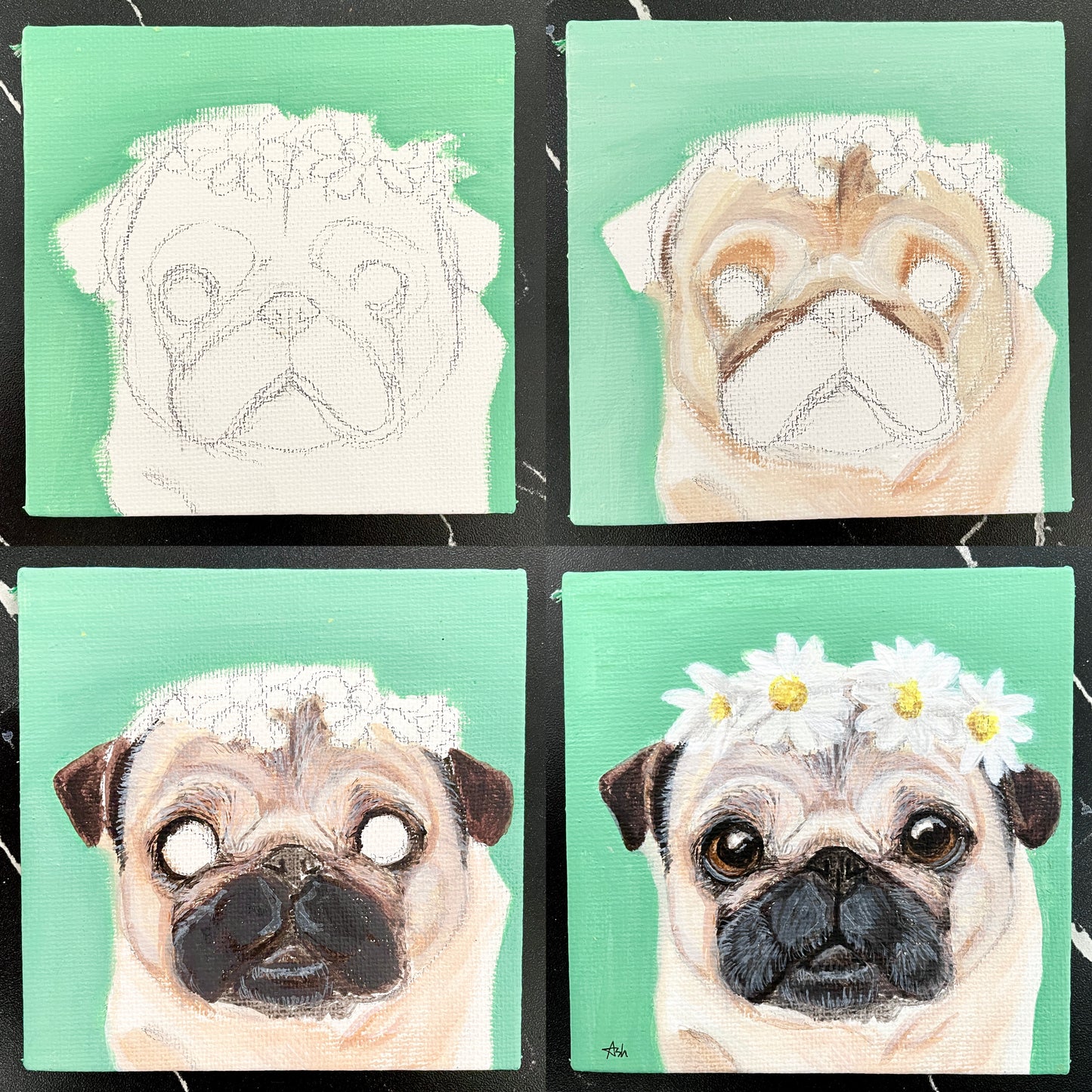 Pet Portrait - Acrylic Painting Class