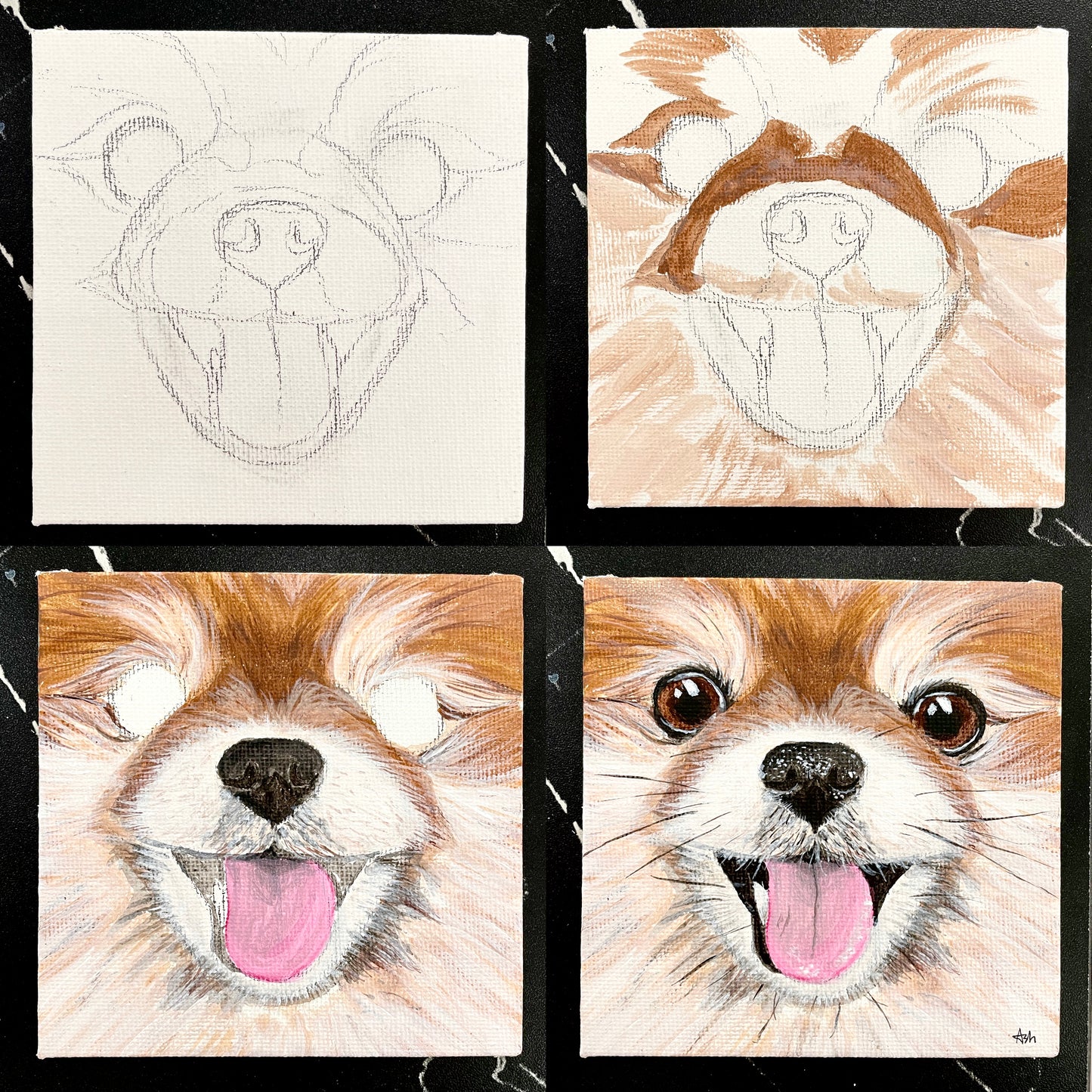 Pet Portrait - Acrylic Painting Class