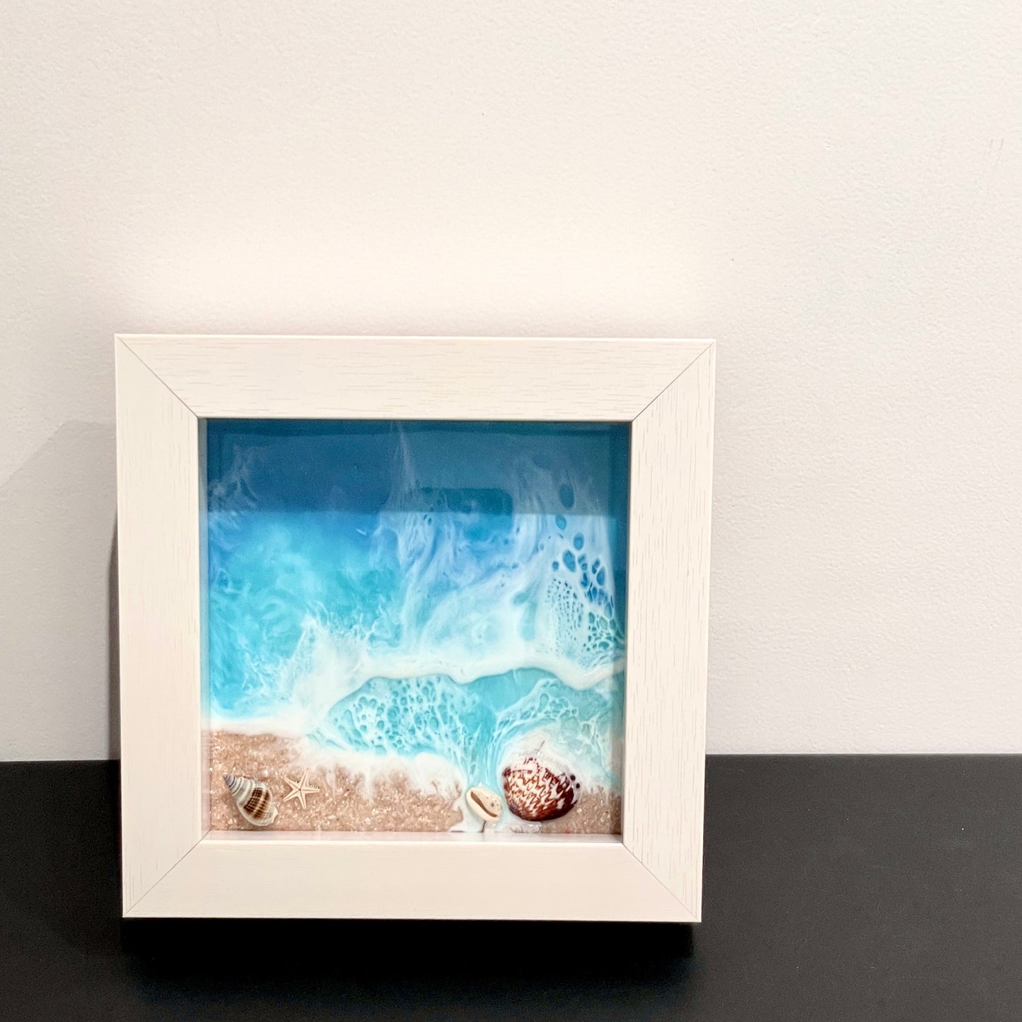 Resin marine three-dimensional photo frame