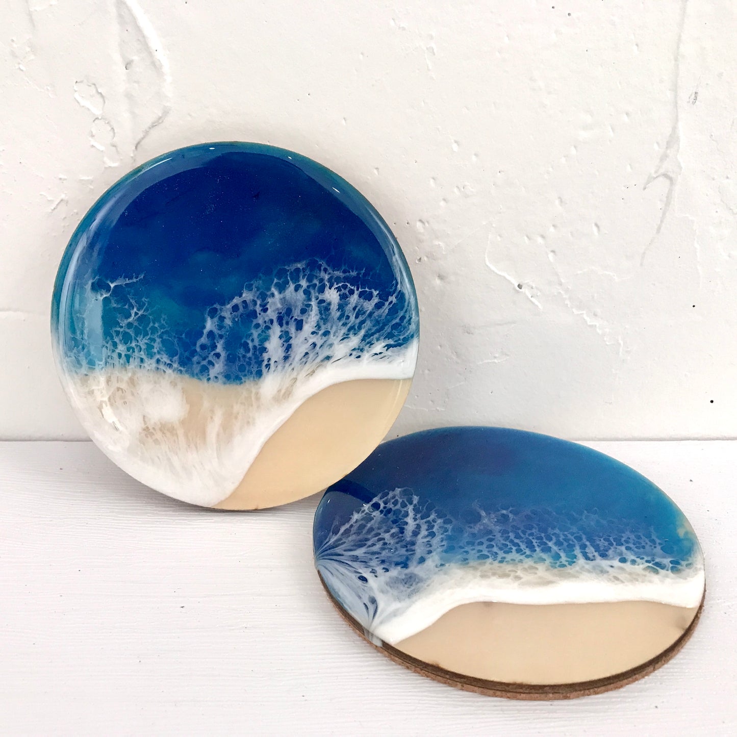 Resin ocean coaster (thin)