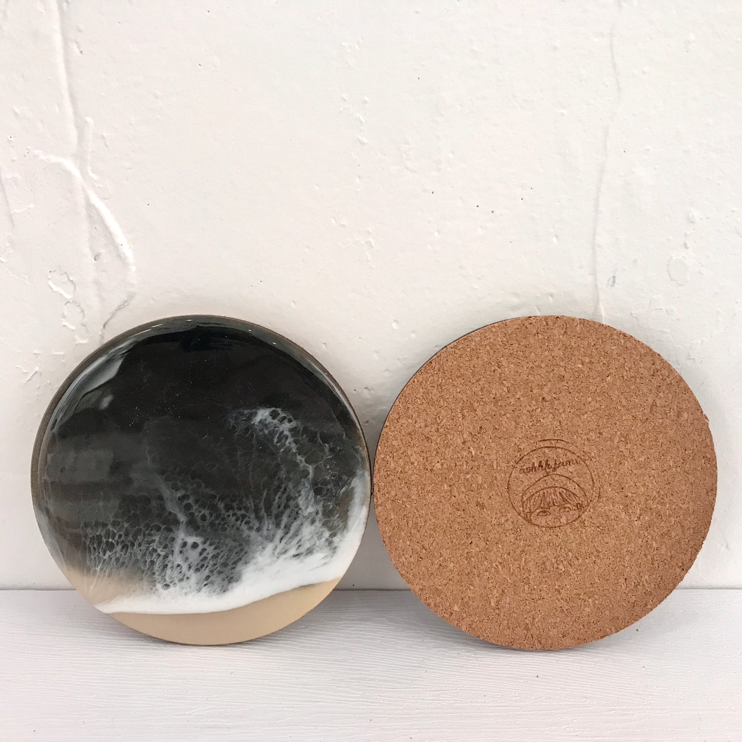 Resin ocean coaster (thin)