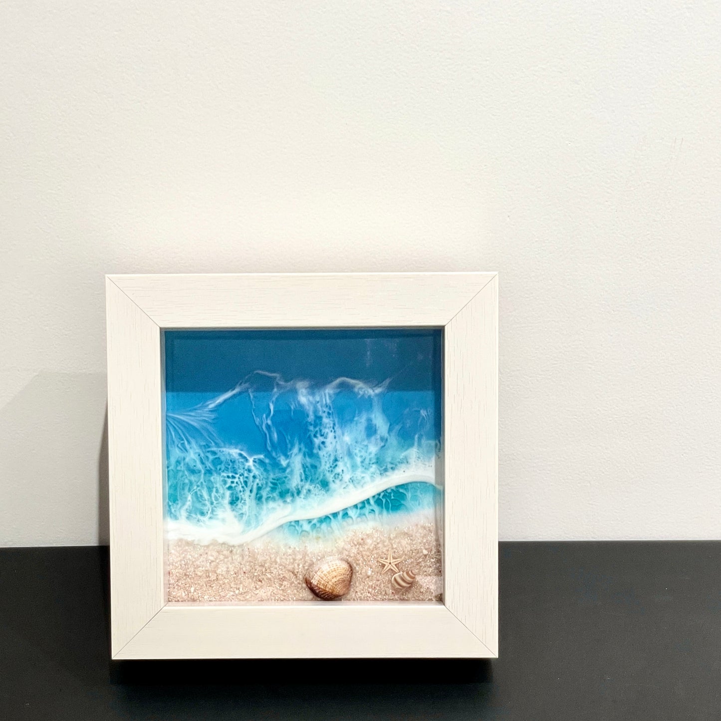 Resin marine three-dimensional photo frame
