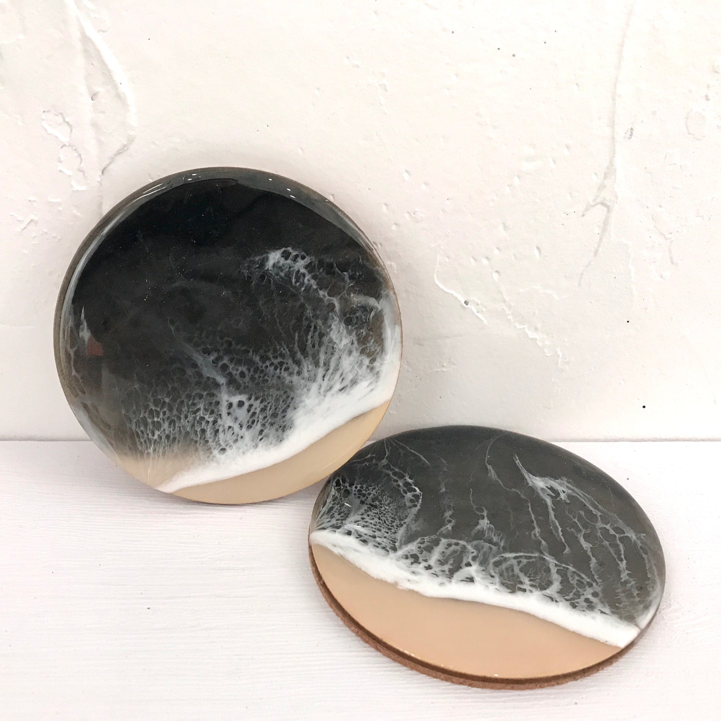 Resin ocean coaster (thin)