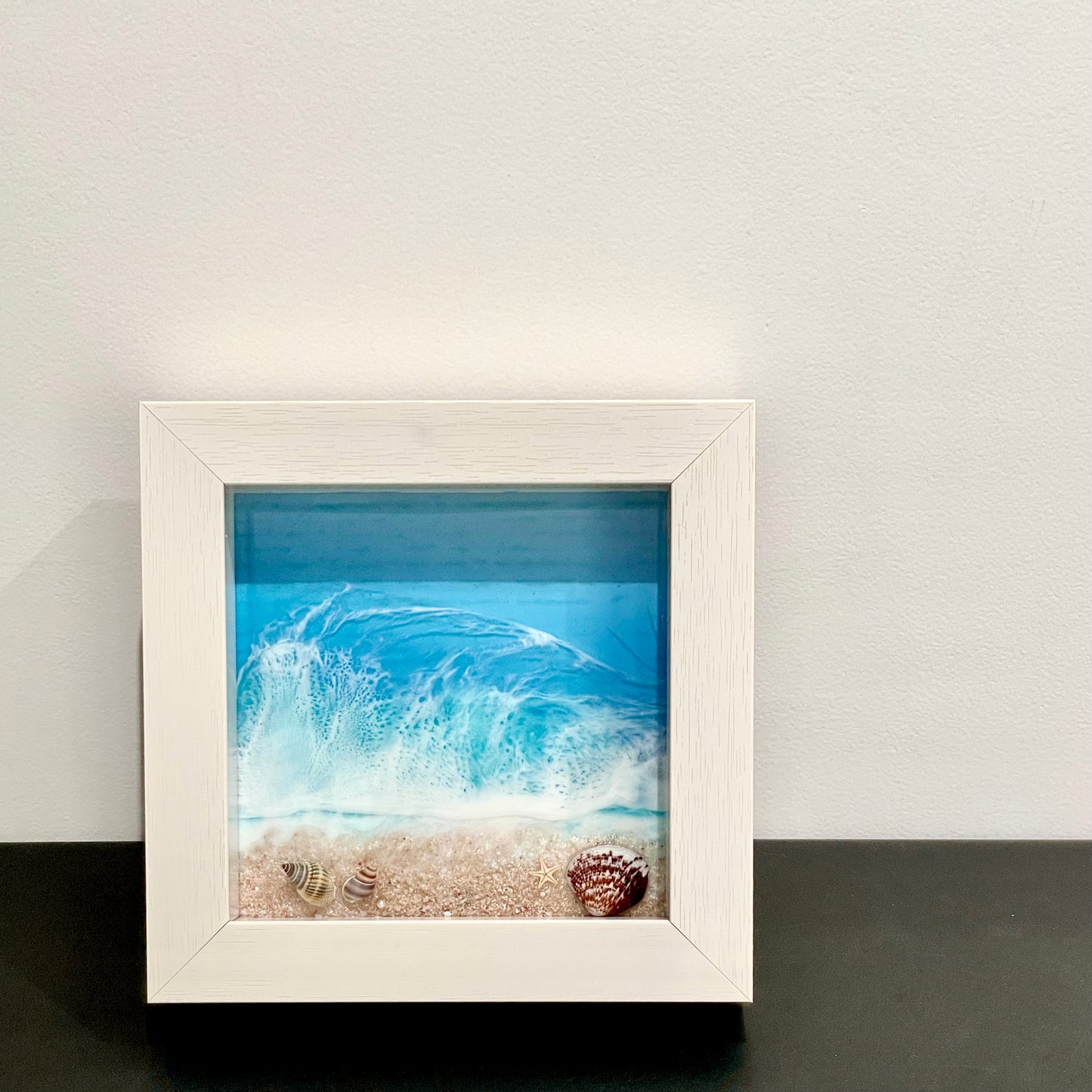 Resin marine three-dimensional photo frame
