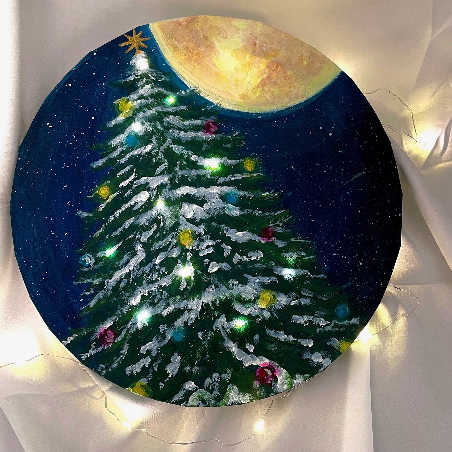 Christmas Acrylic Painting Class