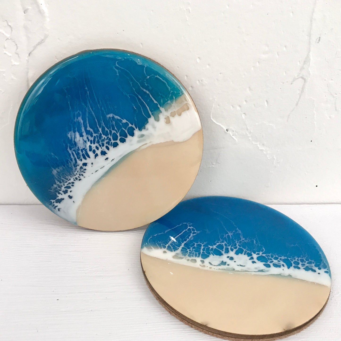 Resin ocean coaster (thin)