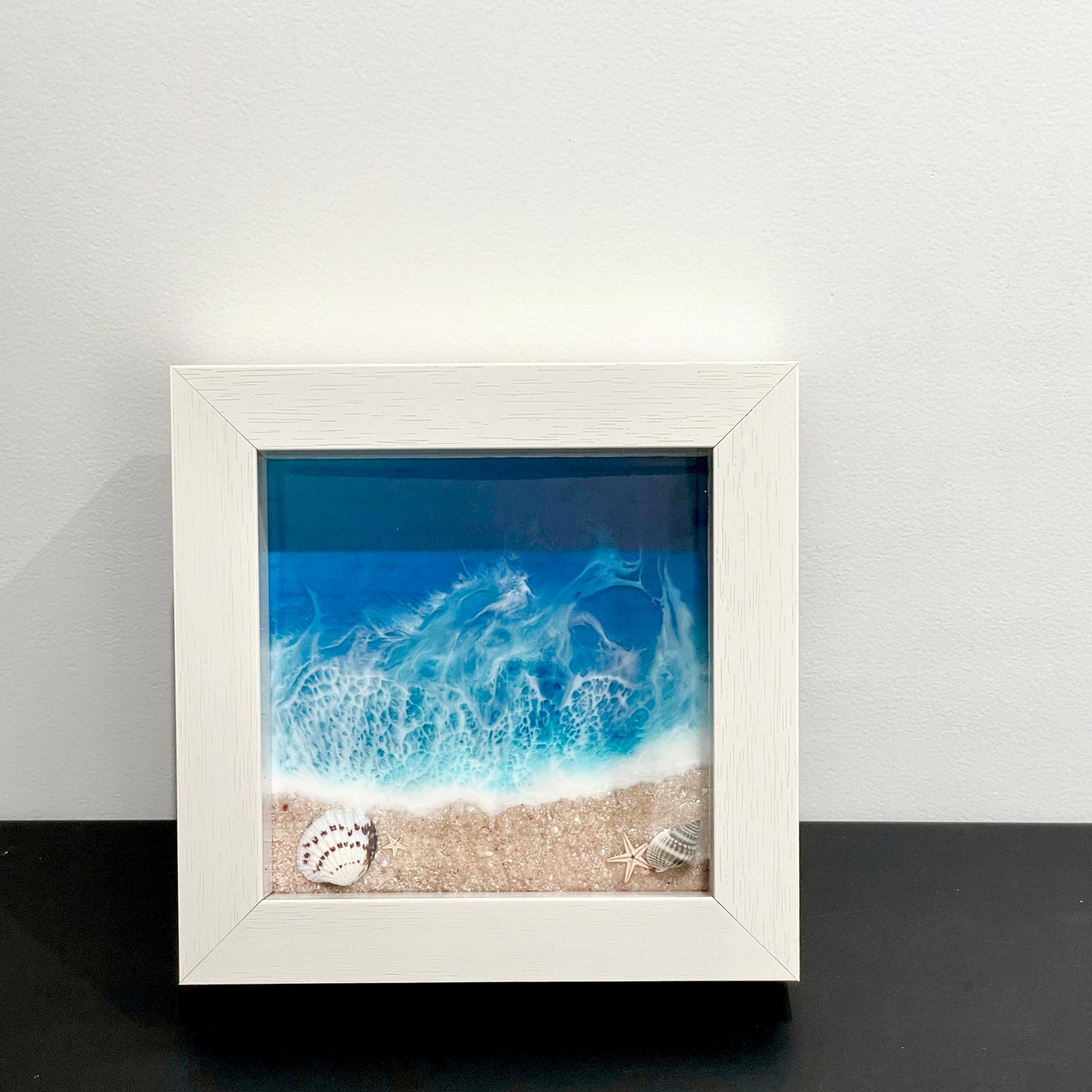 Resin marine three-dimensional photo frame