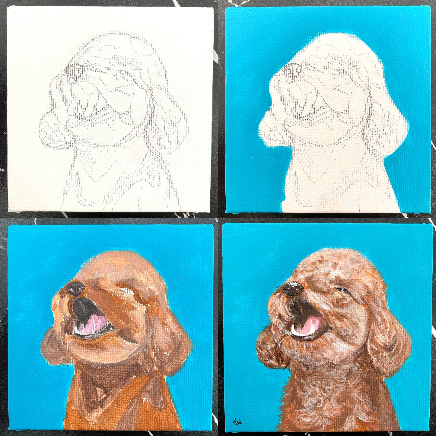 Pet Portrait - Acrylic Painting Class