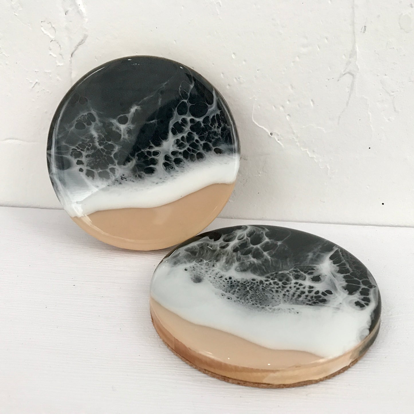Resin ocean coaster (thick)