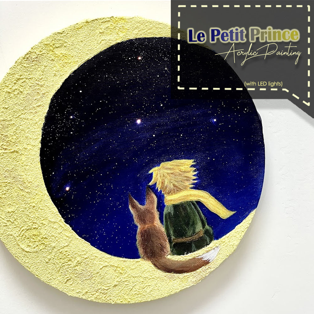 Le Petit Prince Acrylic Painting 小王子塑膠彩畫班