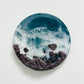 Resin Round Decor - Blue